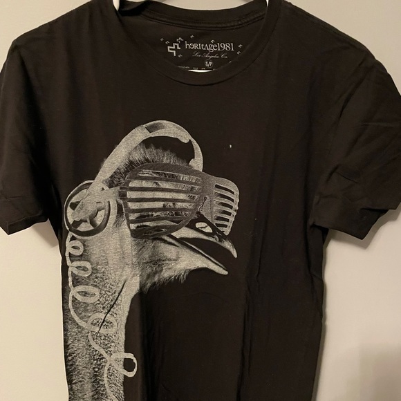 Heritage 1981 Black T-Shirt - Picture 1 of 2